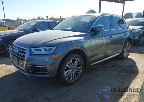 2018 Audi Q5 2.0T Premium/2.0T Tech Premium из США, поврежденный, VIN WA1BNAFY2J2149376